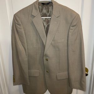 Men’s Pronto Uomo Sports Coat, Light Brown, 38 Short